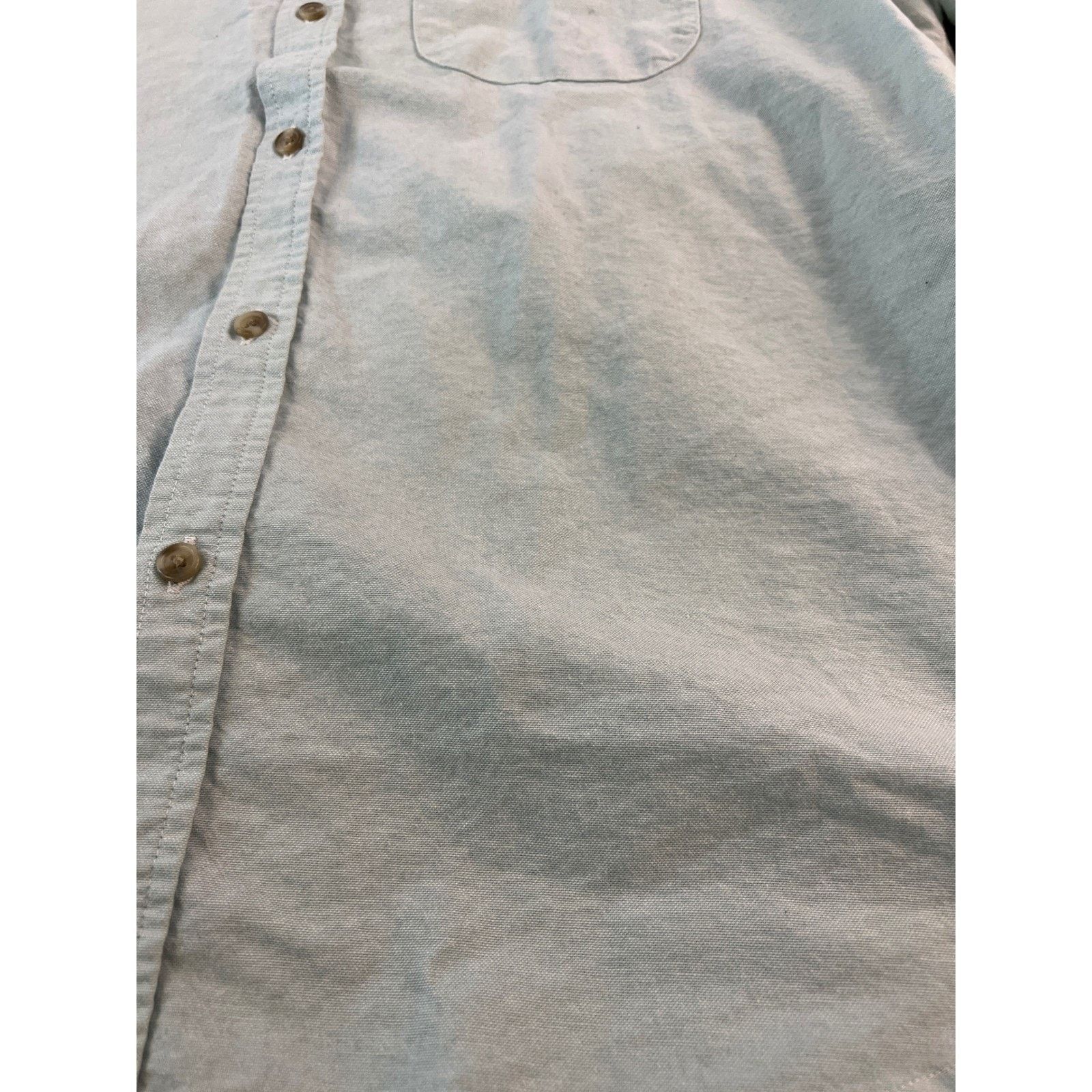 Old Navy Old Navy Mens Everyday Shirt Large Mint Green Size US L / EU 52-54 / 3 - 2 Thumbnail