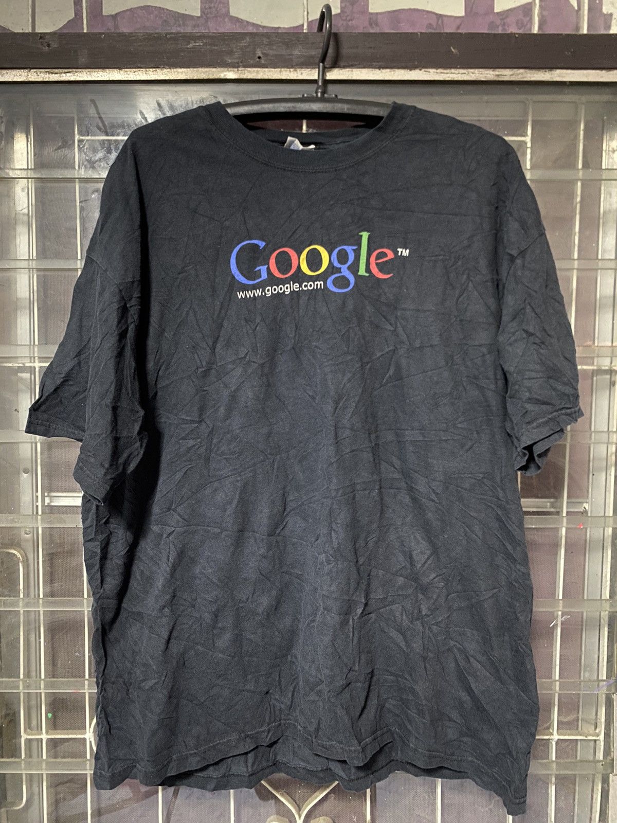 Vintage Vintage 00s GOOGLE T Shirt Size US XL / EU 56 / 4 - 1 Thumbnail
