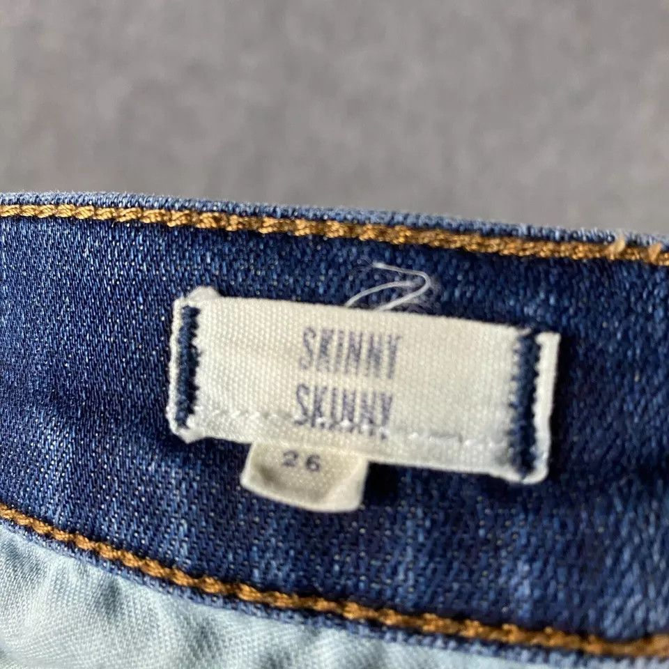 Madewell Madewell Jeans Women's Size 26 Skinny Denim Distressed Size 26" / US 2 / IT 38 - 7 Thumbnail