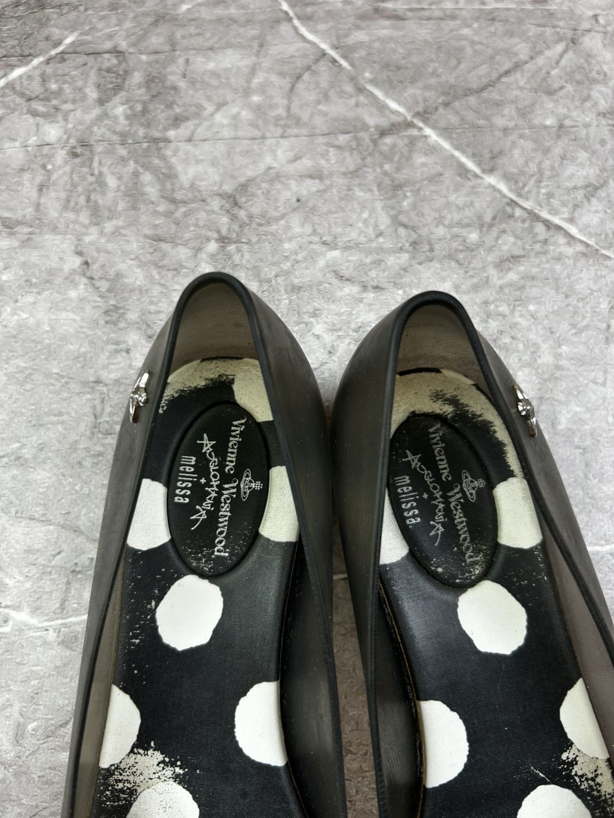 Vivienne Westwood Vintage Vivienne Westwood x Melissa Bow Ballet Flats Shoes Size US 7 / IT 37 - 4 Thumbnail