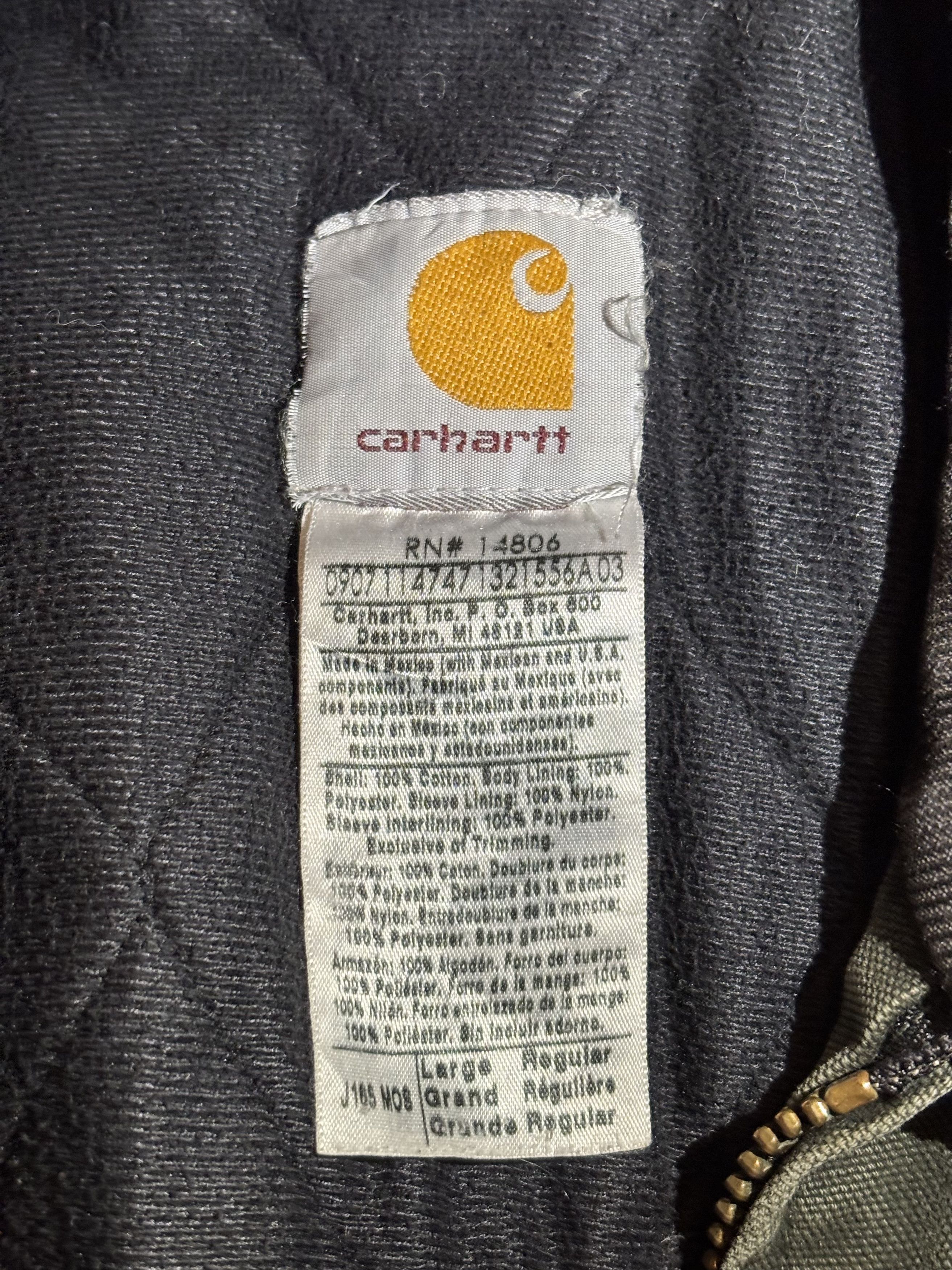 Carhartt Vintage Carhartt Sandstone Bomber J165 MOS L Size US L / EU 52-54 / 3 - 7 Thumbnail