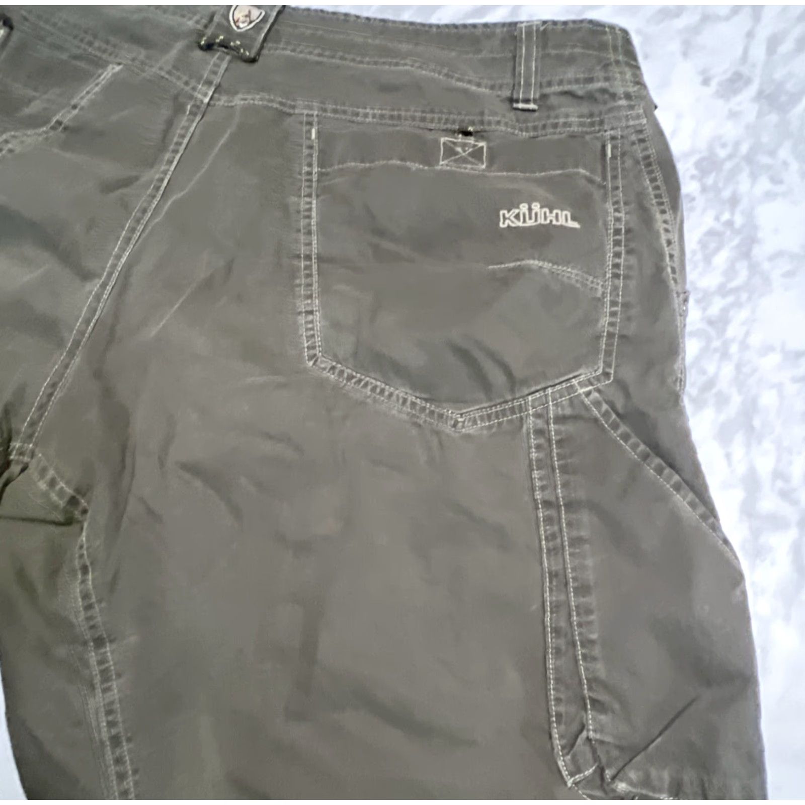 Vintage Kuhl Men's Shorts 36 Casual Hiking Cargo Cotton Nylon 10-inch Inseam Outdoors Brown Size US 36 / EU 52 - 7 Thumbnail