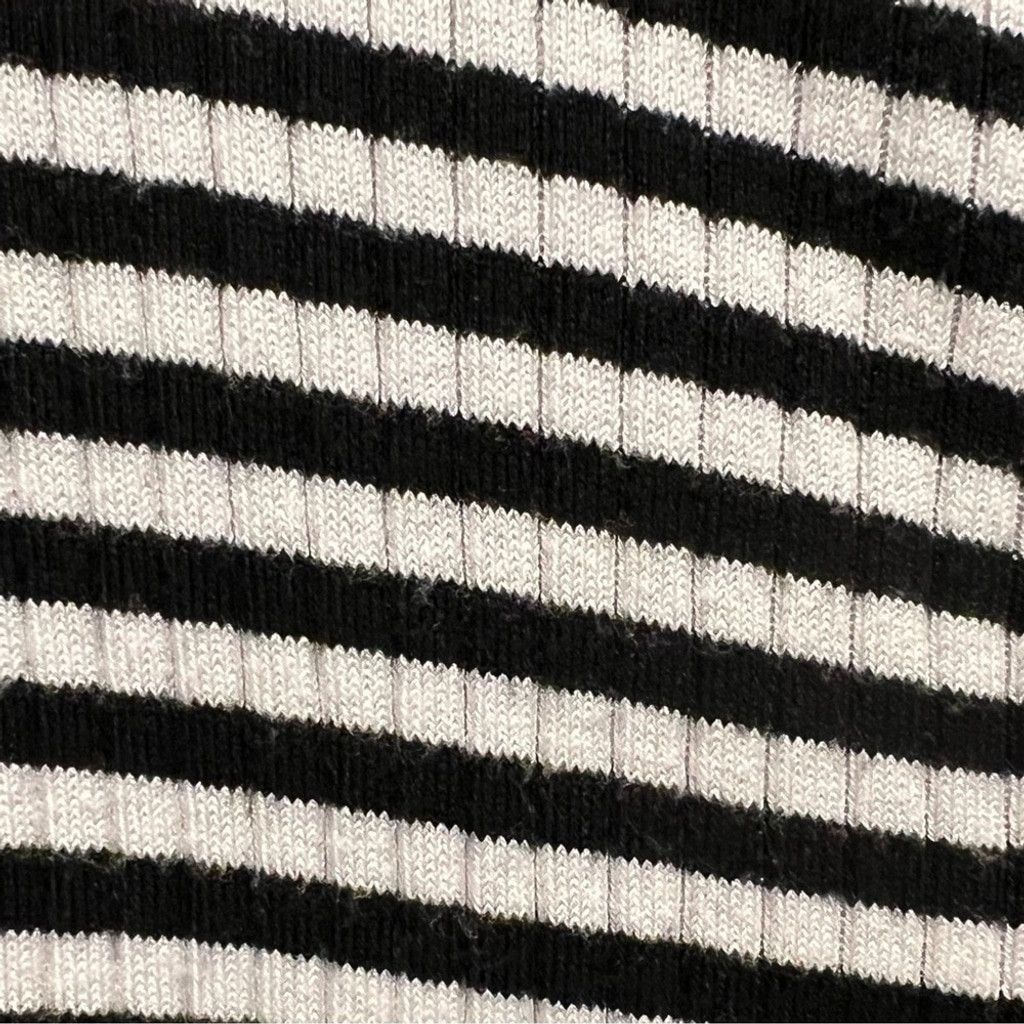 Express Gently Worn Express Black and White Strip Cardigan Size L / US 10 / IT 46 - 4 Thumbnail