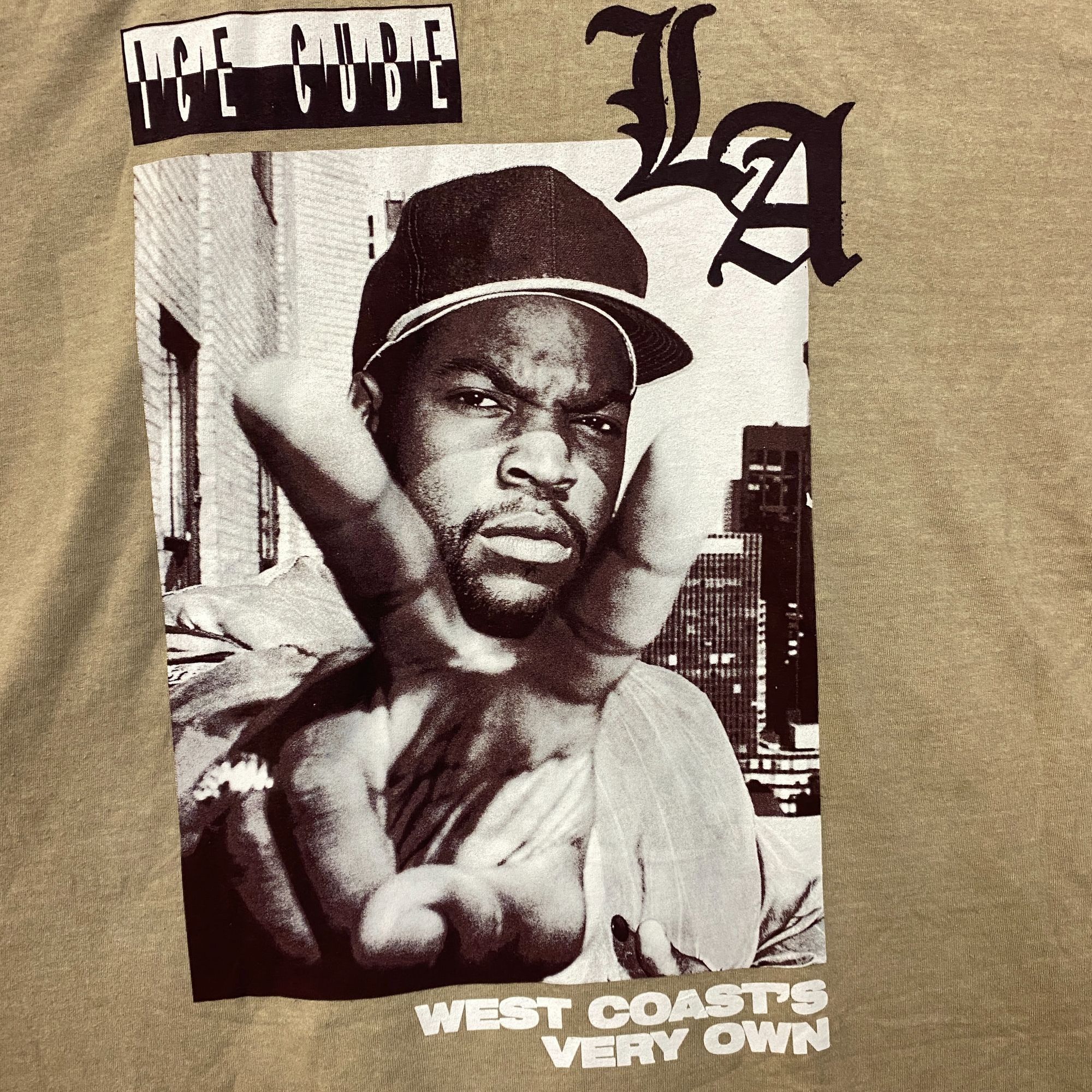 Rap Tees Ice Cube LA Boys West Coast Graphic Design T-Shirt 3XL Size US XXL / EU 58 / 5 - 2 Thumbnail