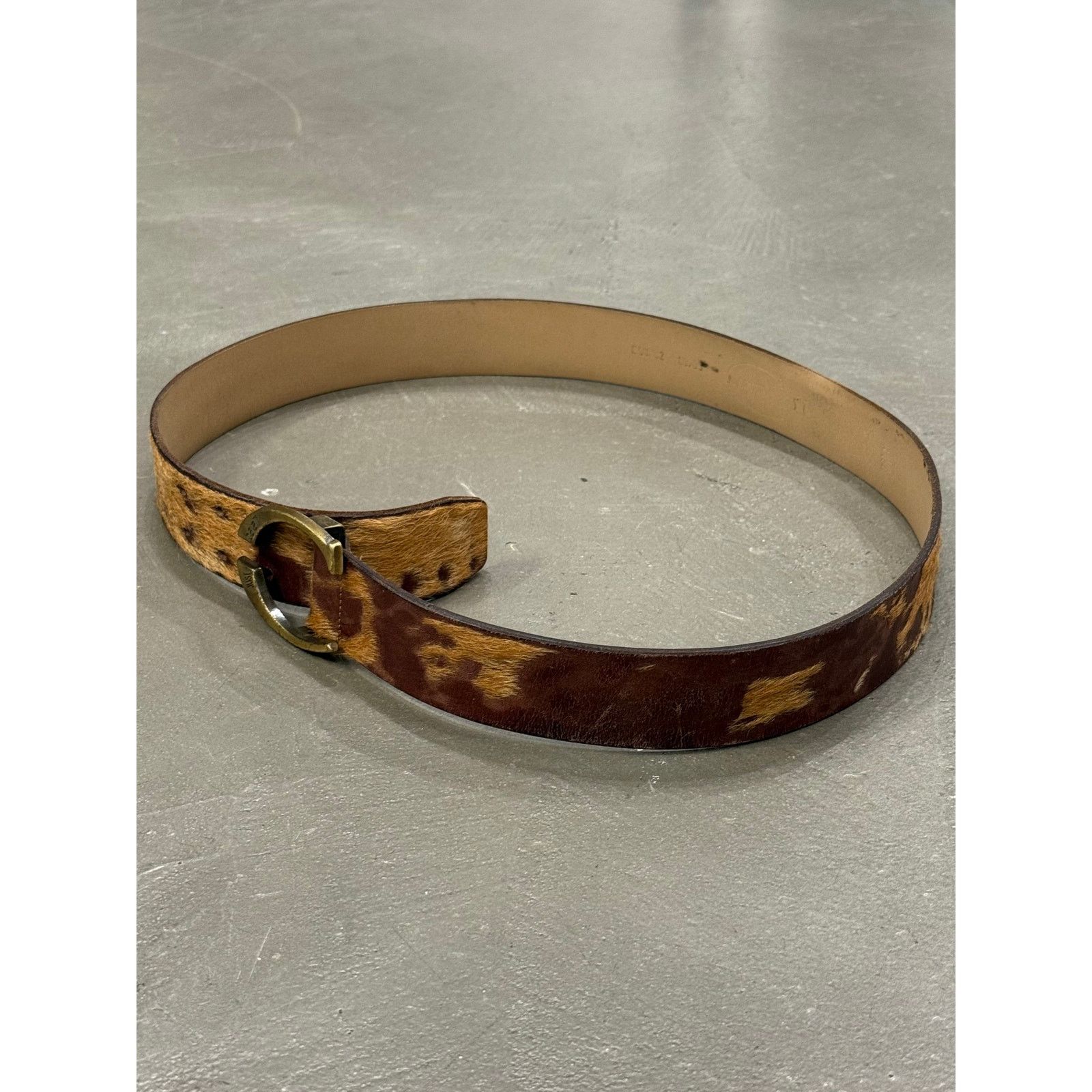 Roberto Cavalli 2000s Cavalli pony hair belt Size ONE SIZE - 6 Thumbnail
