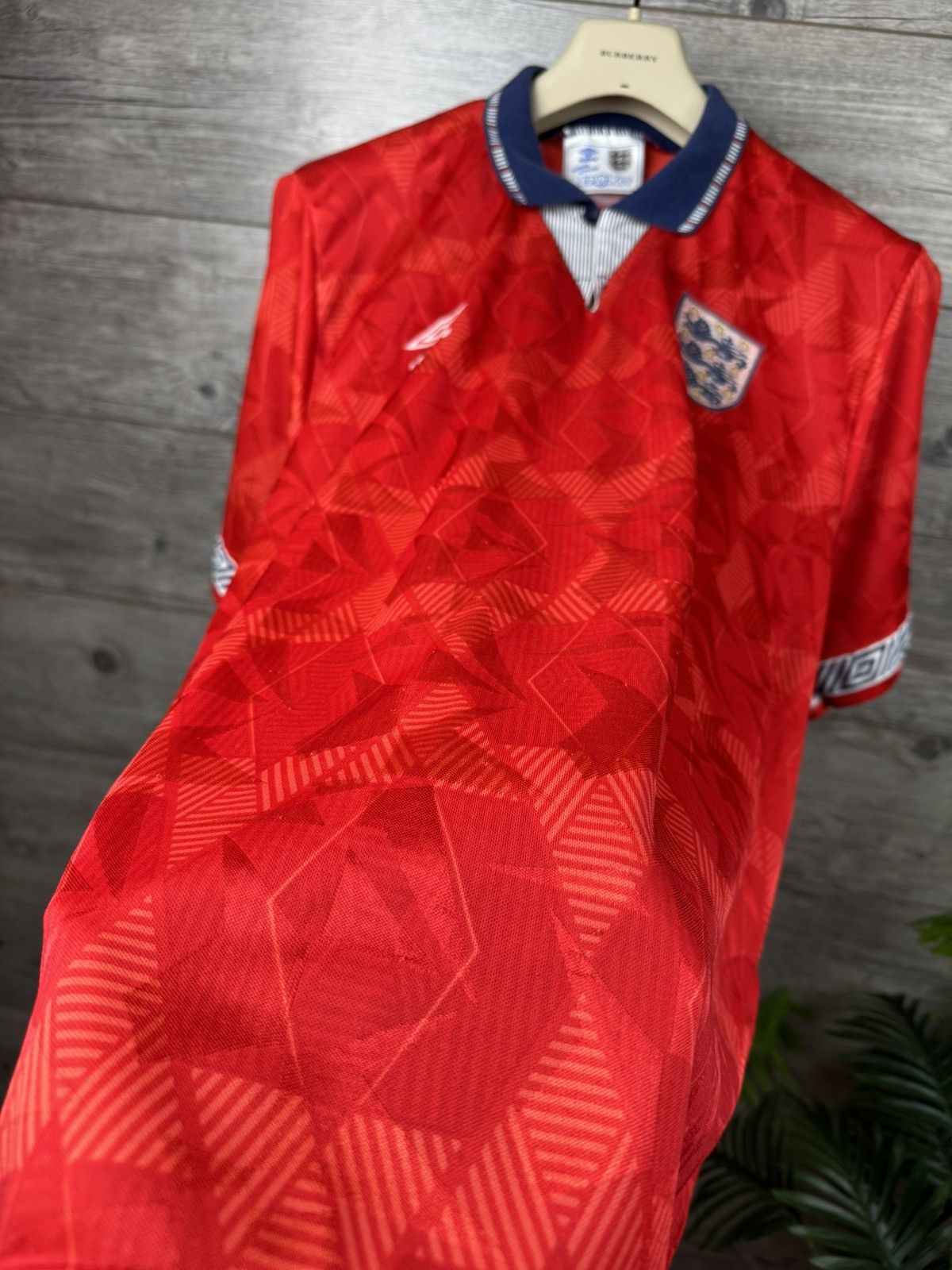 Umbro ARCHIVE RARE ENGLAND 1990-1992 ORIGINAL VTG JERSEY Size L Size US L / EU 52-54 / 3 - 9 Thumbnail