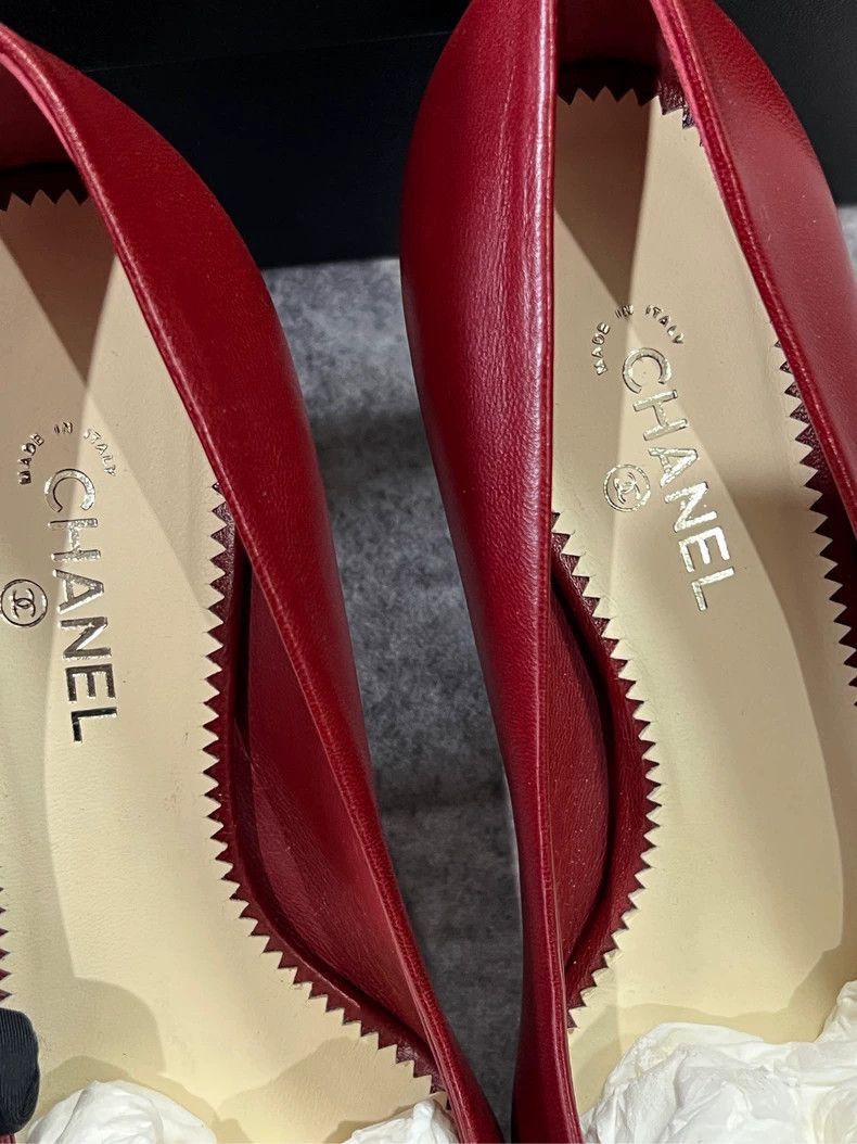 Chanel Chanel Colorblock Pearl High Heels -2505 Size US 6 / EU 39 - 2 Thumbnail
