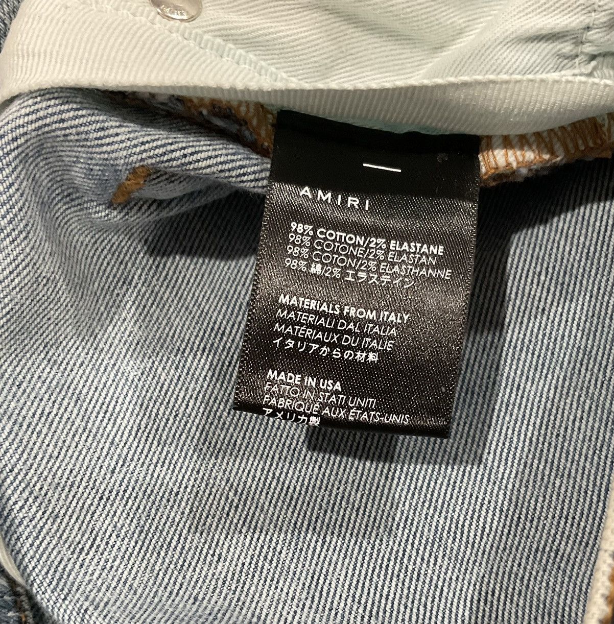 Amiri AMIRI THRASHER JEANS SIZE 30 Size US 30 / EU 46 - 10 Thumbnail