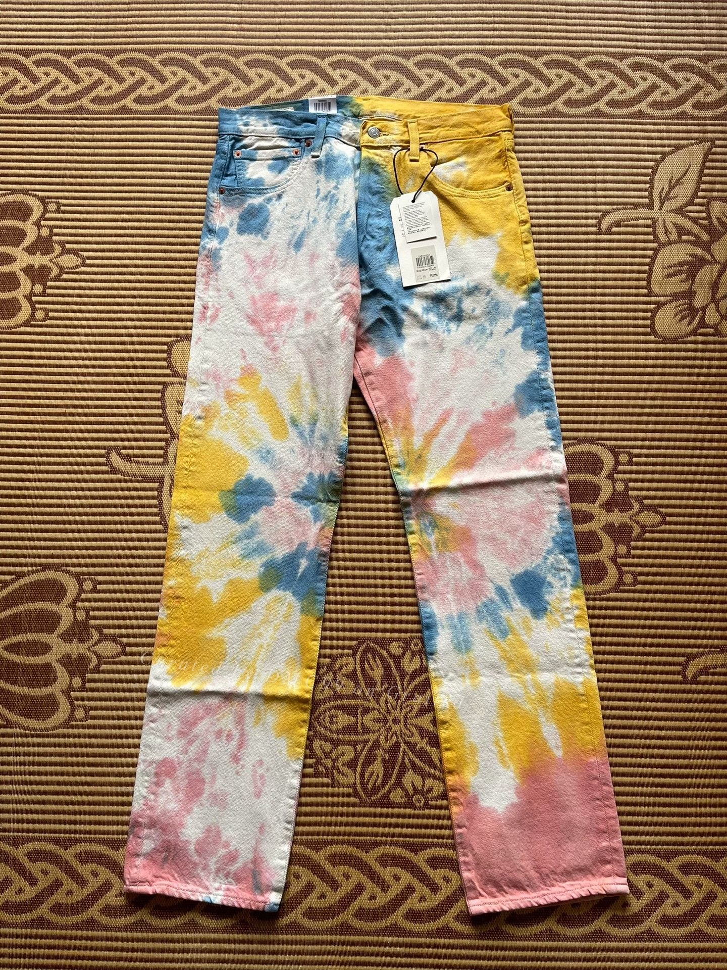 Levi's Levi's 501 93 Tie-Dye Jeans Size US 32 / EU 48 - 1 Thumbnail