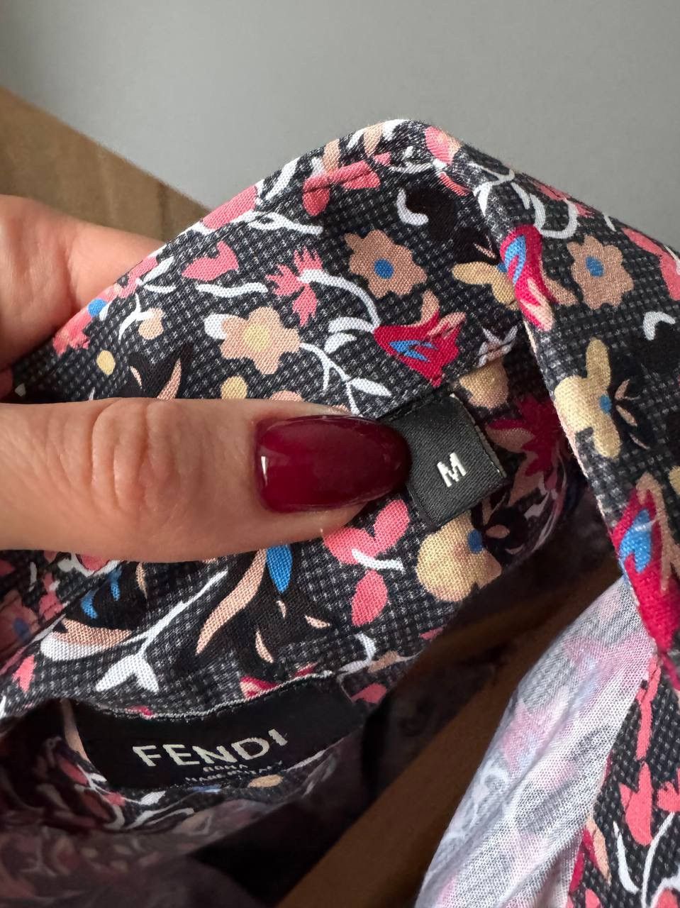 Fendi Fendi Floral Print Shirt Size US M / EU 48-50 / 2 - 9 Thumbnail