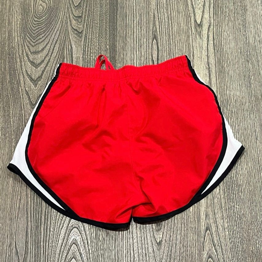 Nike Nike Dri-Fit Running Shorts Elastic Waist Pull-On Red Size S Size 25" / US 0 / IT 36 - 4 Thumbnail