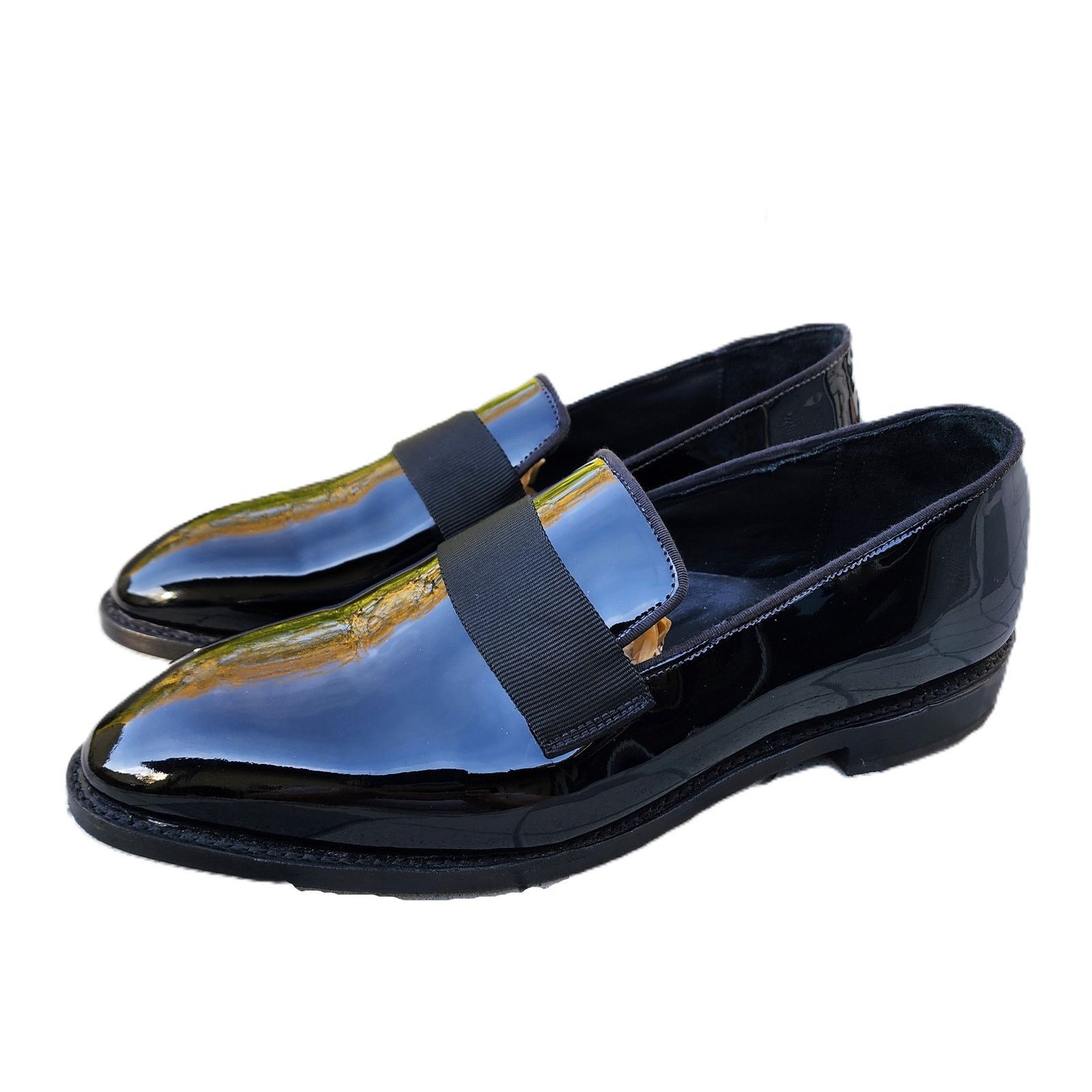 Allen Edmonds Allen Edmonds James Polished Patent Leather Dress Loafer 12 Size US 12 / EU 45 - 7 Thumbnail