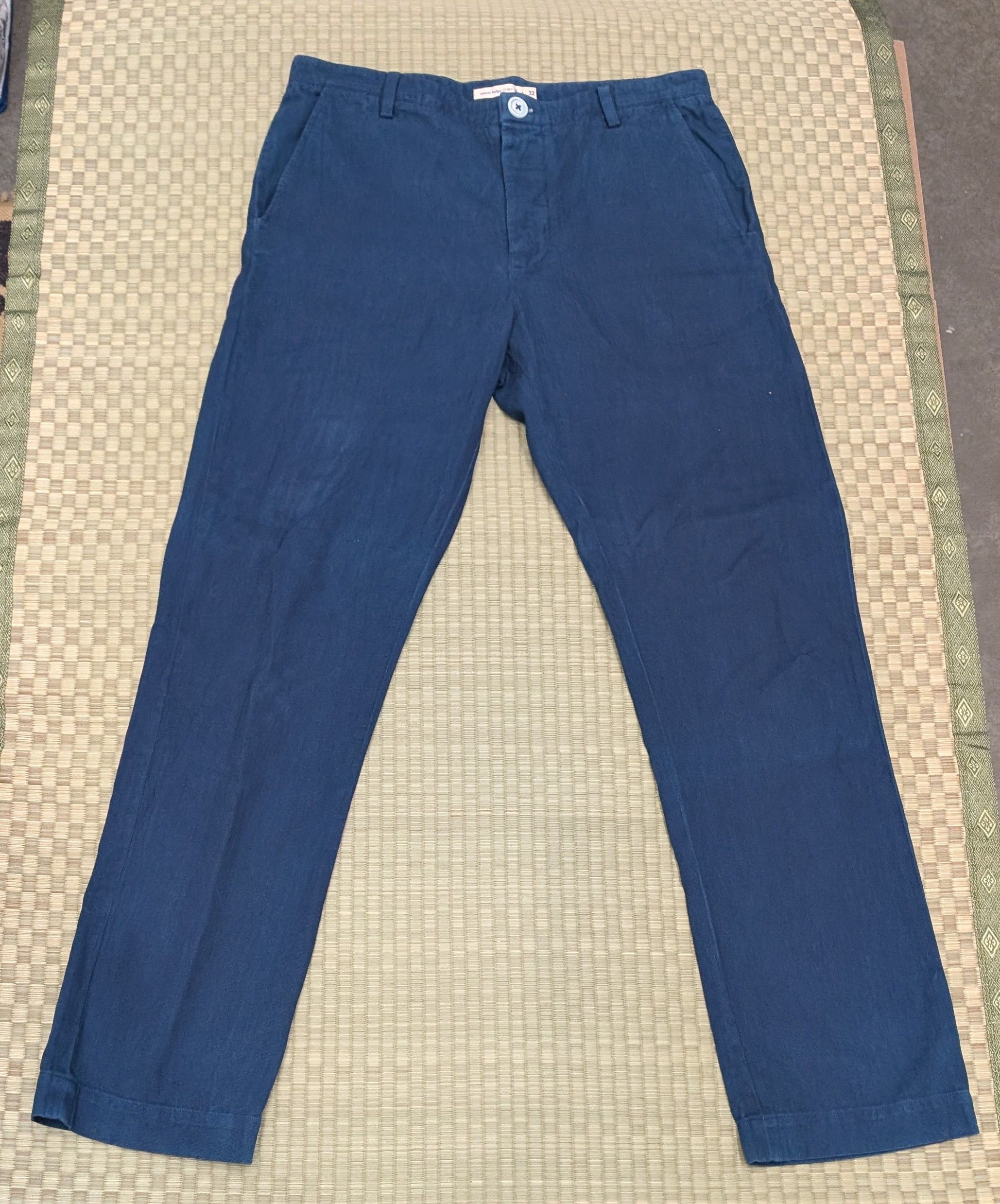 Industry of All Nations Industry of All Nations Cotton Twill Chinos 12 Dip Indigo Size US 32 / EU 48 - 1 Thumbnail