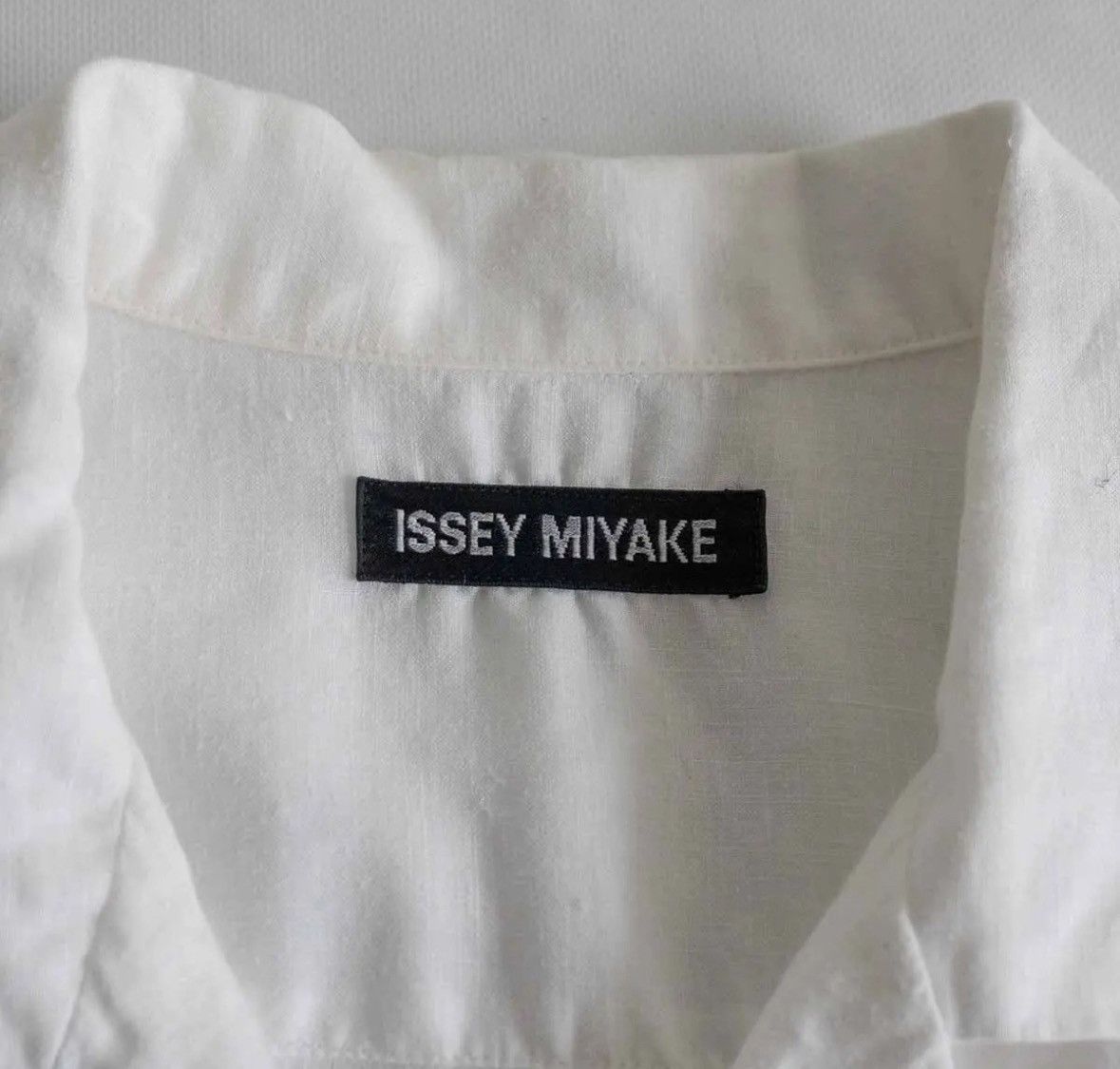 Issey Miyake ISSEY MIYAKE Linen Short-Sleeve Shirt Size US M / EU 48-50 / 2 - 4 Thumbnail