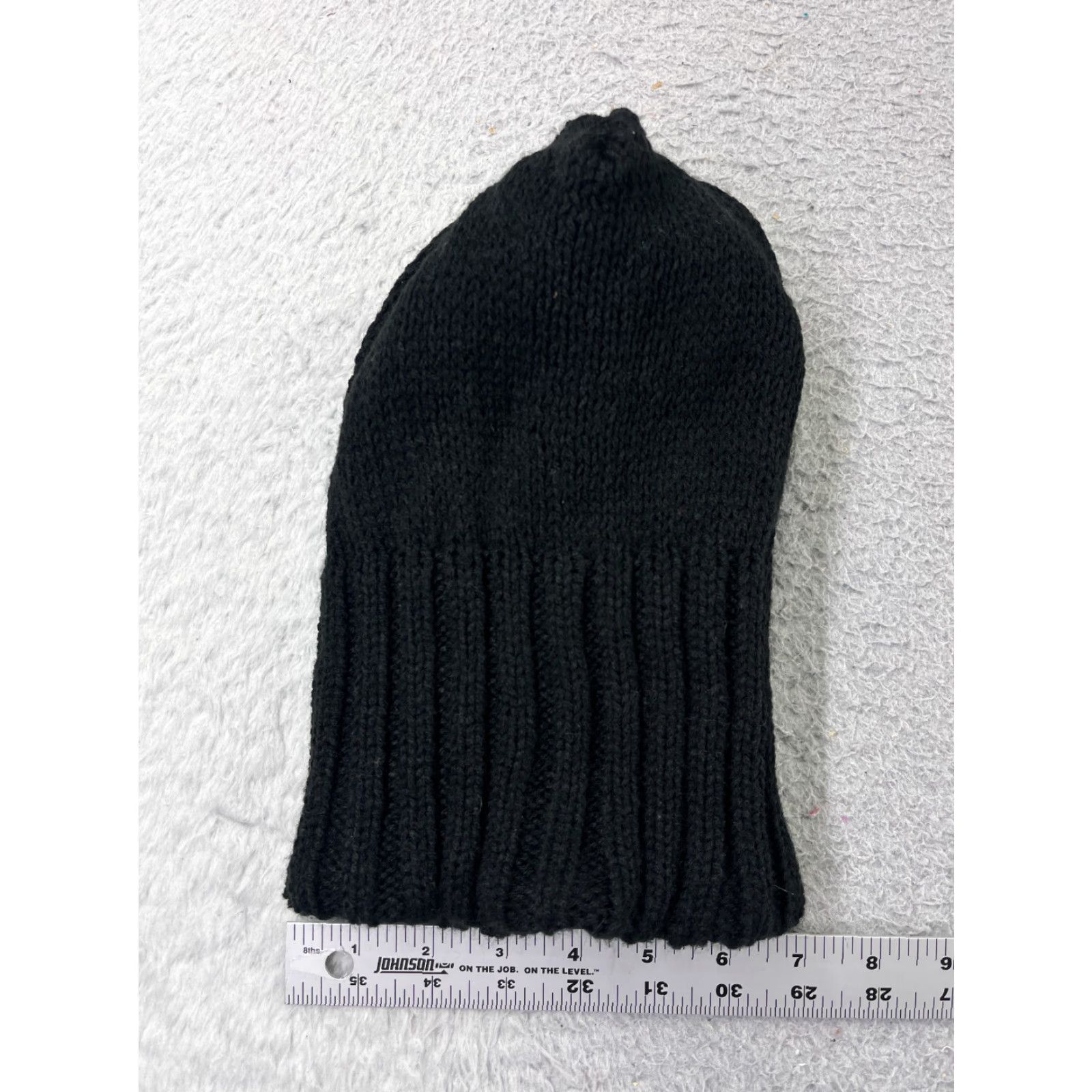 Vintage Berkshire Fashion Inc Beanie Toque Womens One Size Black Cable Knit Acrylic Ski Size ONE SIZE - 4 Thumbnail