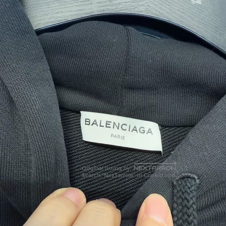 Balenciaga Balenciaga Mai Hui Black and Pink Hoodie Size US S / EU 44-46 / 1 - 3 Thumbnail