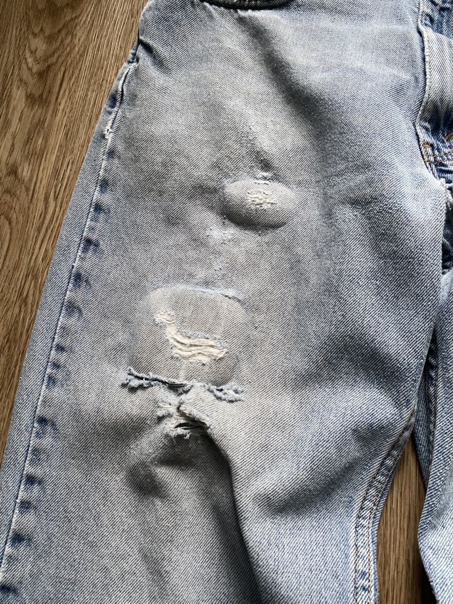 Levi's Vintage Y2K Levis 550 Distressed Denim Jeans Size US 34 / EU 50 - 5 Thumbnail