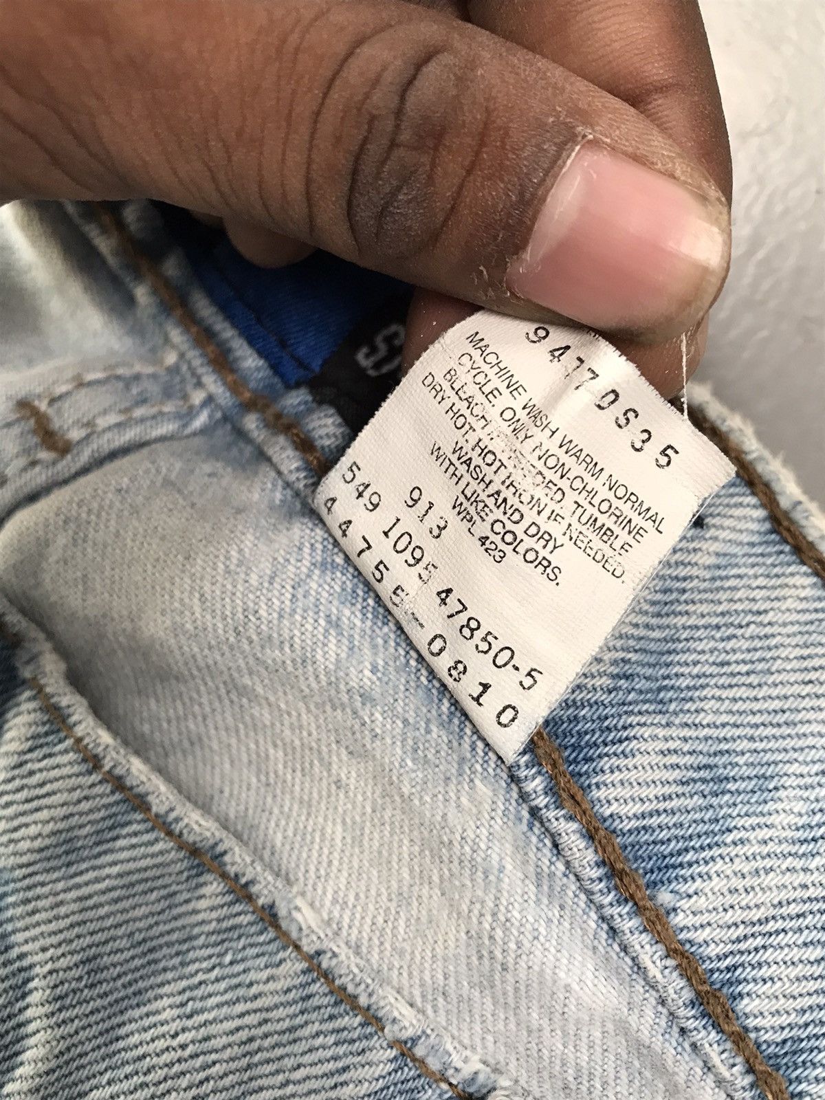 Levi's × Vintage Vintage 90s Levi’s silver tab relaxed fit denim Size US 36 / EU 52 - 5 Thumbnail