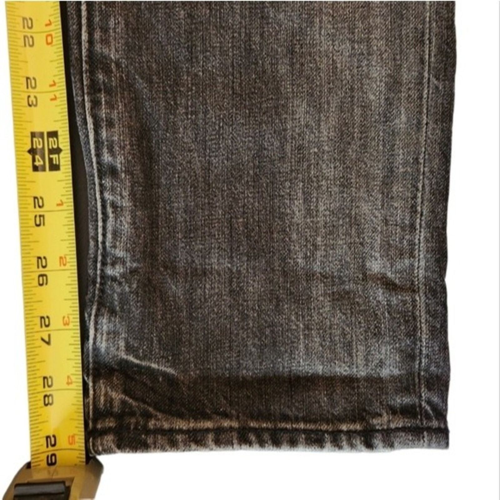 Paper Denim & Cloth NWOT Paper Denim & Cloth Blackwash straight leg jeans 25 Size 25" / US 0 / IT 36 - 5 Thumbnail