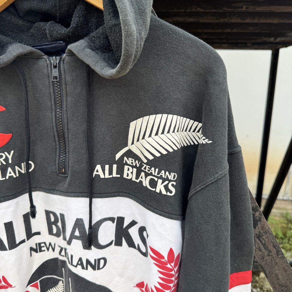 Canterbury of New Zealand Vintage 1987 Rugby Canterbury All Black New Zealand Size US L / EU 52-54 / 3 - 4 Thumbnail