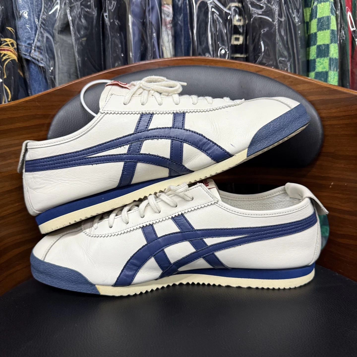 Onitsuka Tiger Onitsuka Tiger LimberLimber Nm White Blue Japan Size US 11.5 / EU 44-45 - 7 Thumbnail