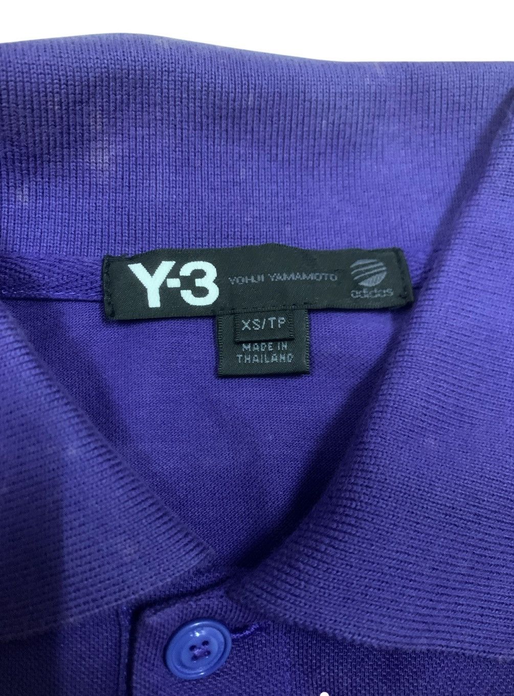 Yohji Yamamoto Adidas Y3 purple Polo shirt Size US XS / EU 42 / 0 - 12 Thumbnail