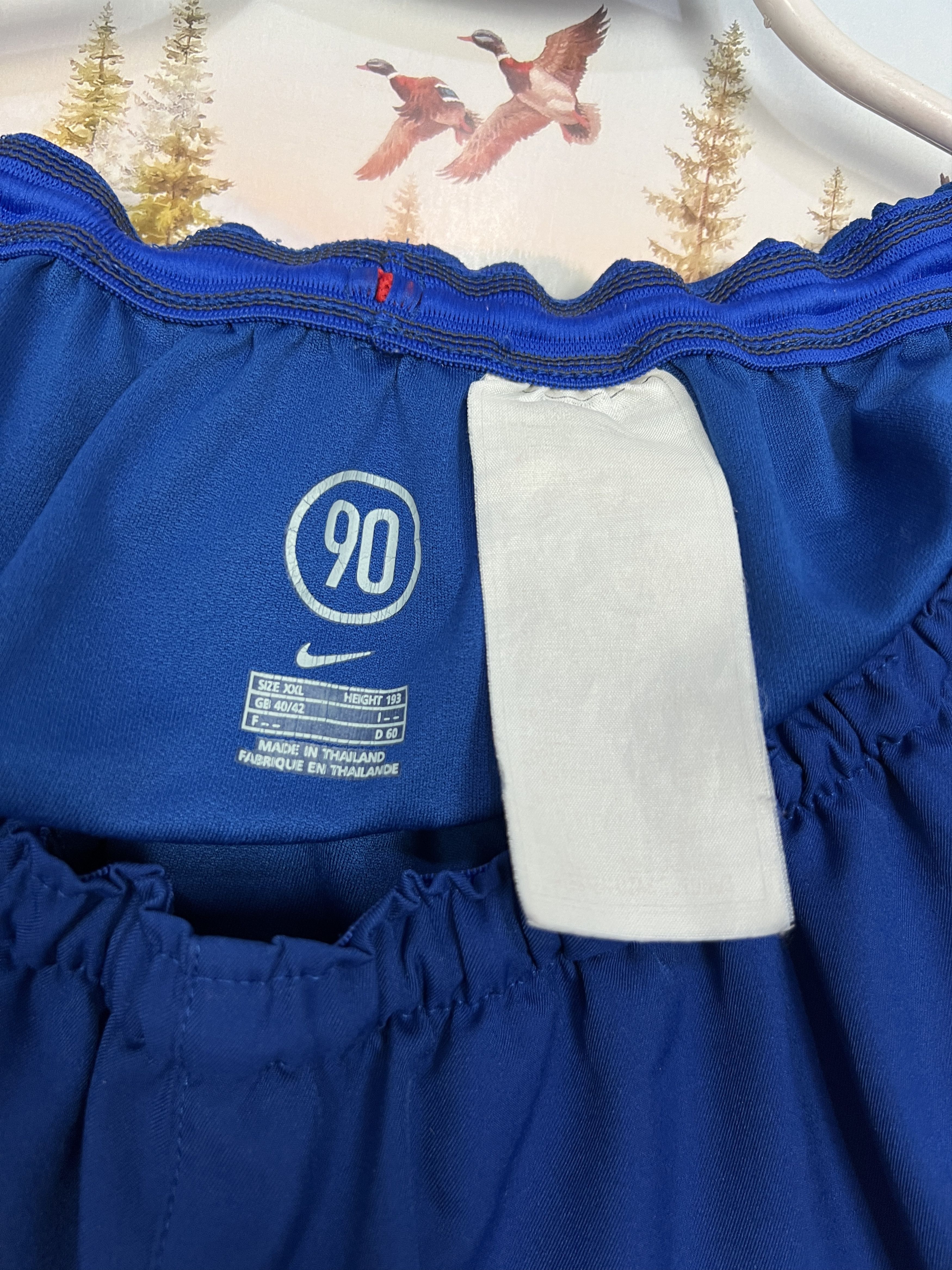 Nike Vintage Nike Arsenal Football Shorts Blue Soccer Gunners 2XL Size US 38 / EU 54 - 5 Thumbnail