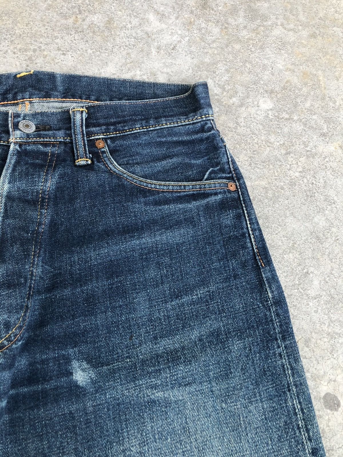 Evisu Vintage Evisu No 2 Distressed Jeans Selvedge Denim Size US 32 / EU 48 - 16 Thumbnail