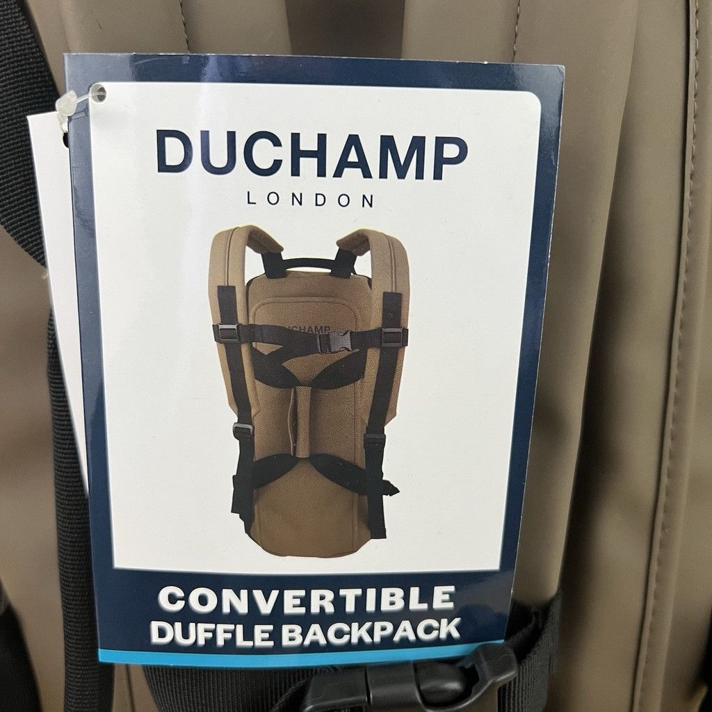 Duchamp Duchamp London Convertible Duffle Backpack Brown Black NEW Size 36 - 5 Thumbnail