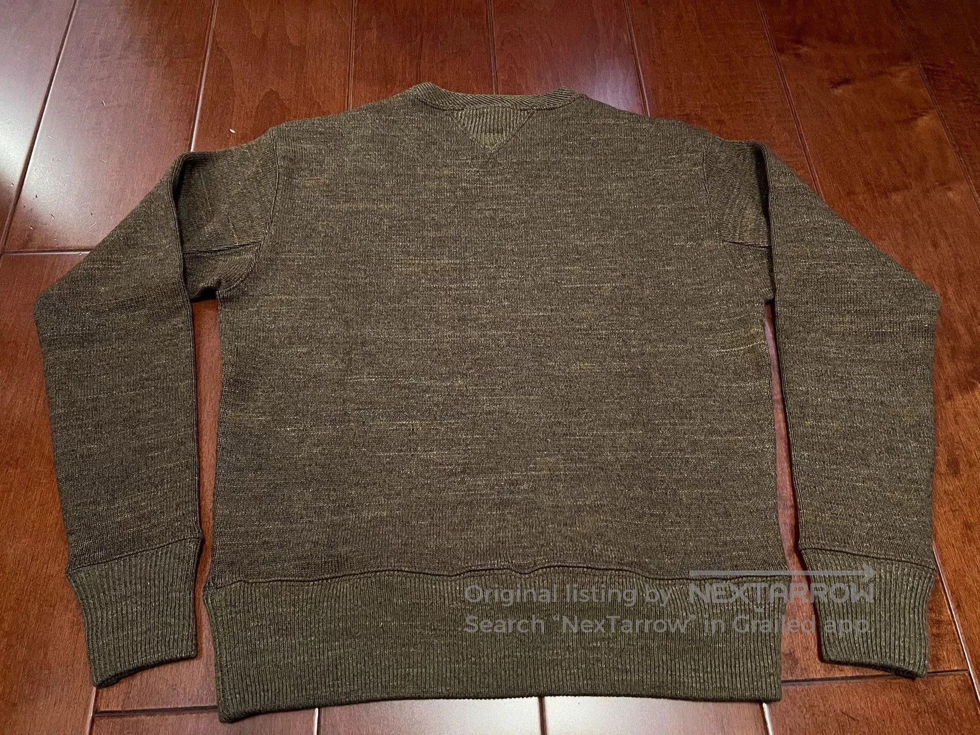 RRL Ralph Lauren RRL Double RL Cotton Wool Blend Sweatshirt. Size US S / EU 44-46 / 1 - 3 Thumbnail