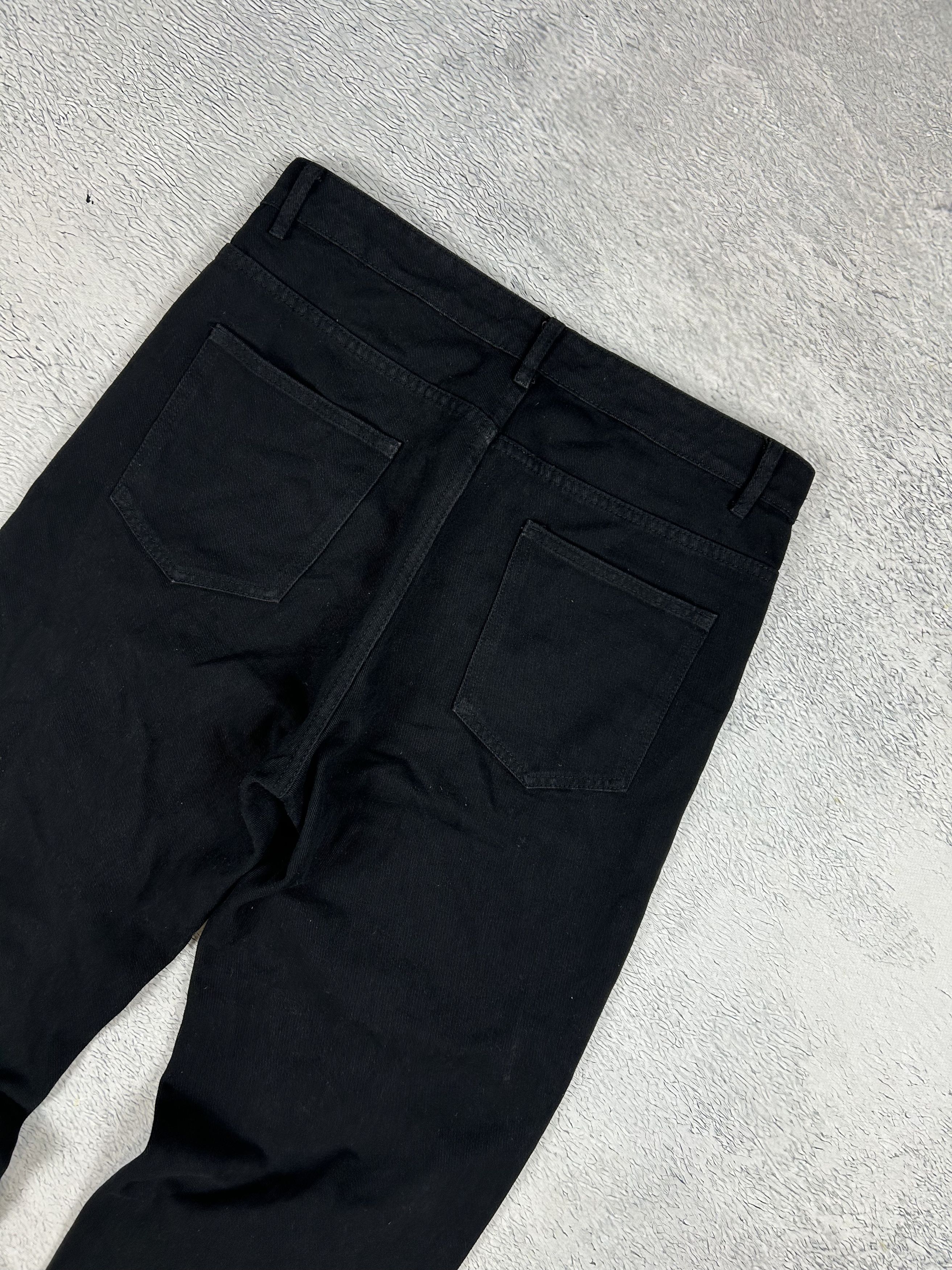 JNCO × Japanese Brand Streetwear Baggy Jeans Skeleton Black Crazy SK8 AOP Drill Size US 32 / EU 48 - 6 Thumbnail