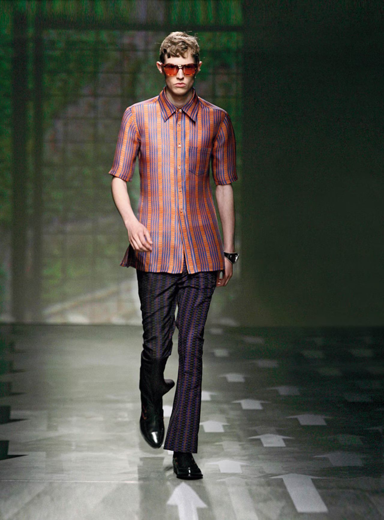 Prada Prada S/S’08 Sambalpuri Pattern Shirt Size US M / EU 48-50 / 2 - 1 Thumbnail