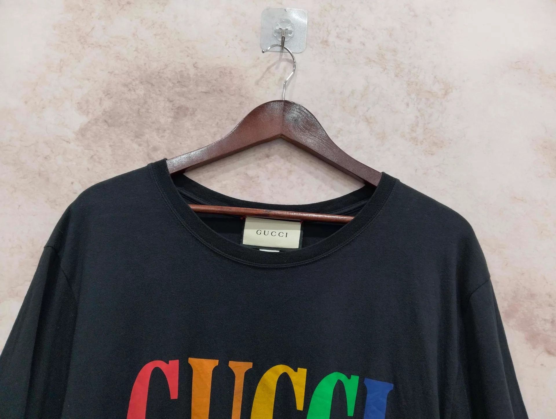Gucci Black Short Sleeve Graphic Print T-Shirt Size US L / EU 52-54 / 3 - 6 Thumbnail