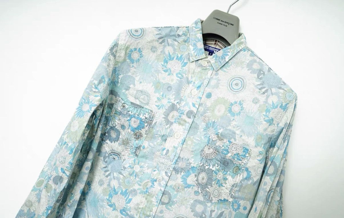 Comme des Garcons Comme des Garçons Floral Shirt Size US S / EU 44-46 / 1 - 3 Thumbnail