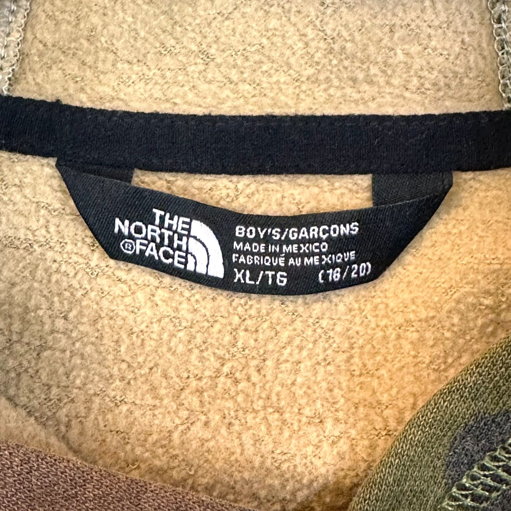The North Face The North Face Hoodie Boys XL Red Logo Spell Out Graphic Print Lined Pullover - Teens, Regular Fit, Fleece, Hooded, Pockets, Long Sleeve Size US XL / EU 56 / 4 - 4 Thumbnail