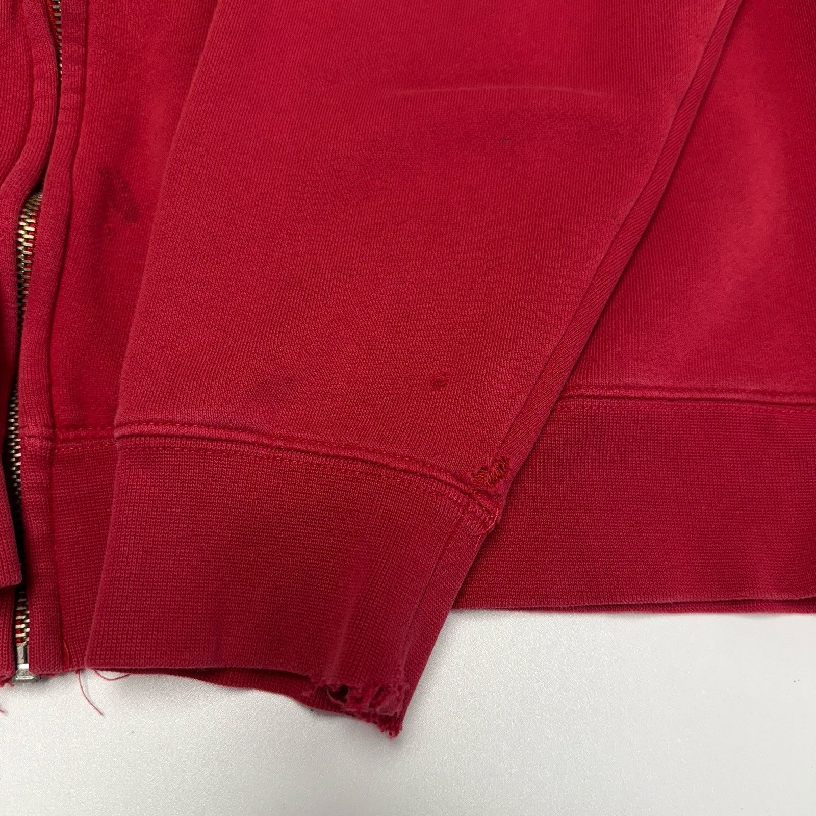Vintage Vintage Thor Racing Hoodie Sweatshirt Mens XL Red Full Zip Y Size US XL / EU 56 / 4 - 11 Thumbnail
