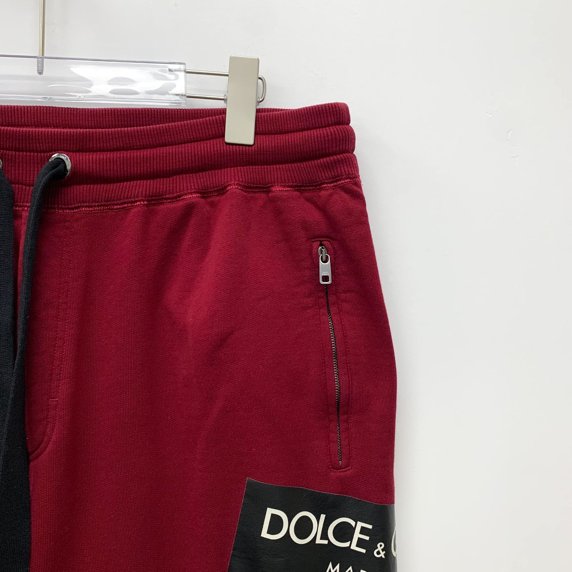 Dolce & Gabbana Dolce & Gabbana Red Logo Elastic Waist Sport Pants Size 56 1 Size US 40 / EU 56 - 7 Thumbnail