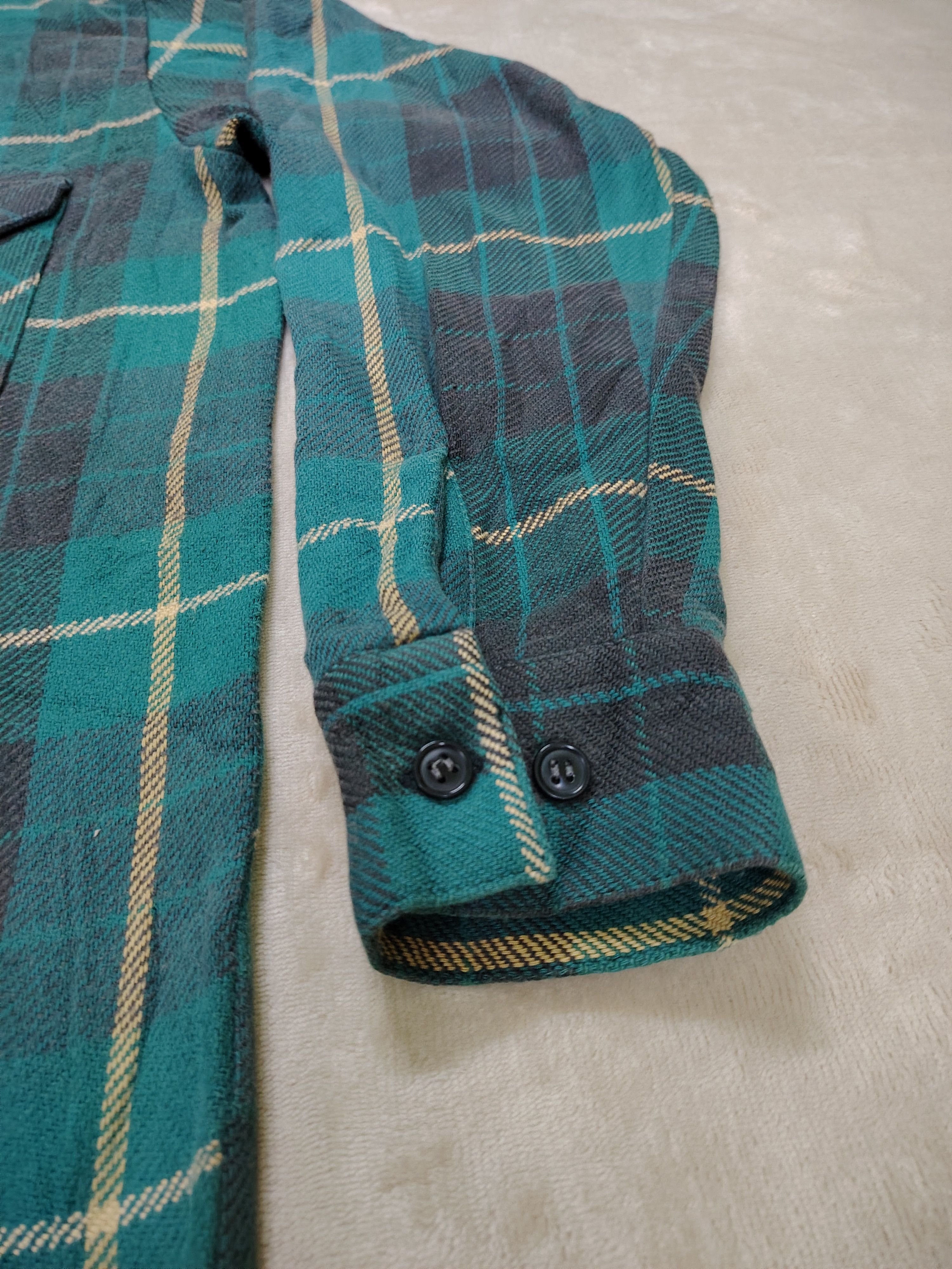 Levi's Vintage 80's Levis Alaska Checkered Button Down Longsleeve Size US M / EU 48-50 / 2 - 6 Thumbnail