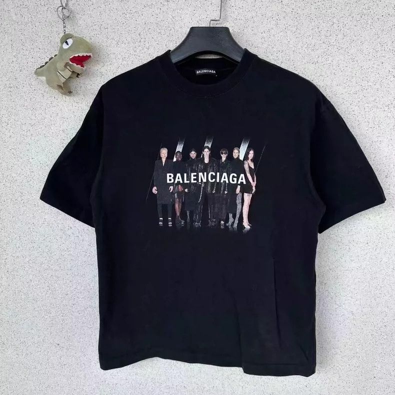 Balenciaga Balenciaga Band Short Sleeve Size US XS / EU 42 / 0 - 1 Thumbnail