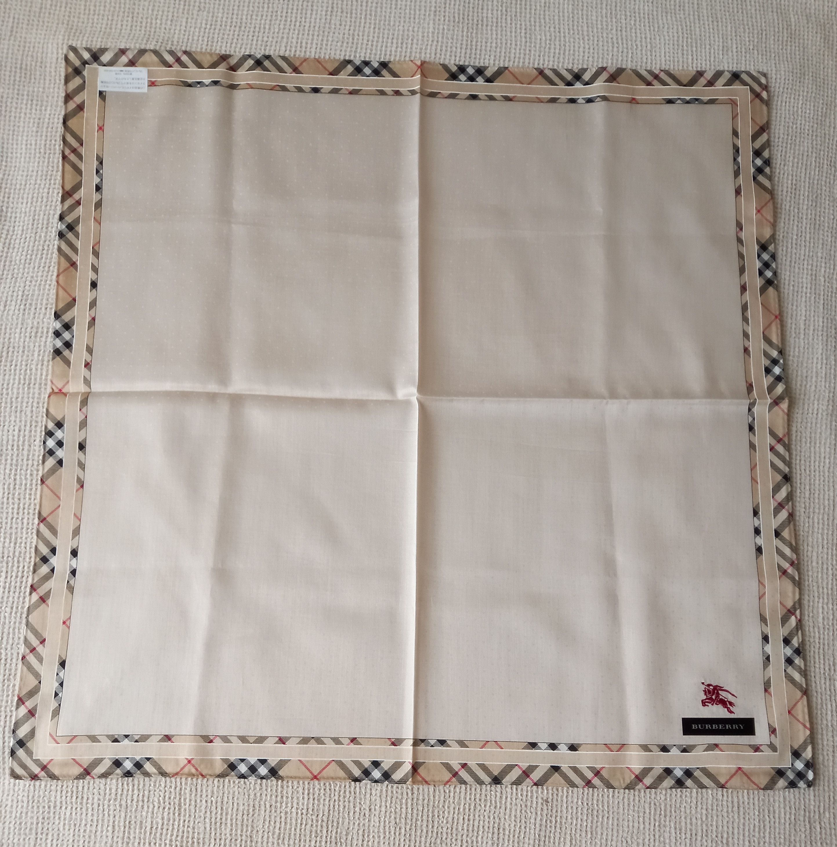 Burberry × Vintage NEW Burberry bandana handkerchief scarf nova check Size ONE SIZE - 3 Thumbnail