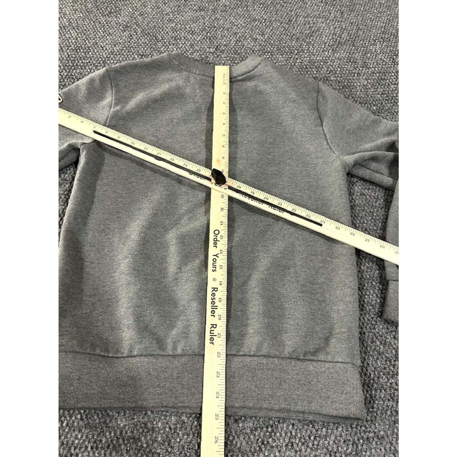 Jeep Jeep Sweatshirt Mens Medium Gray Graphic Print Pullover Hooded Crew Neck Pockets Regular Fit Sports Vintage No Size US M / EU 48-50 / 2 - 7 Thumbnail