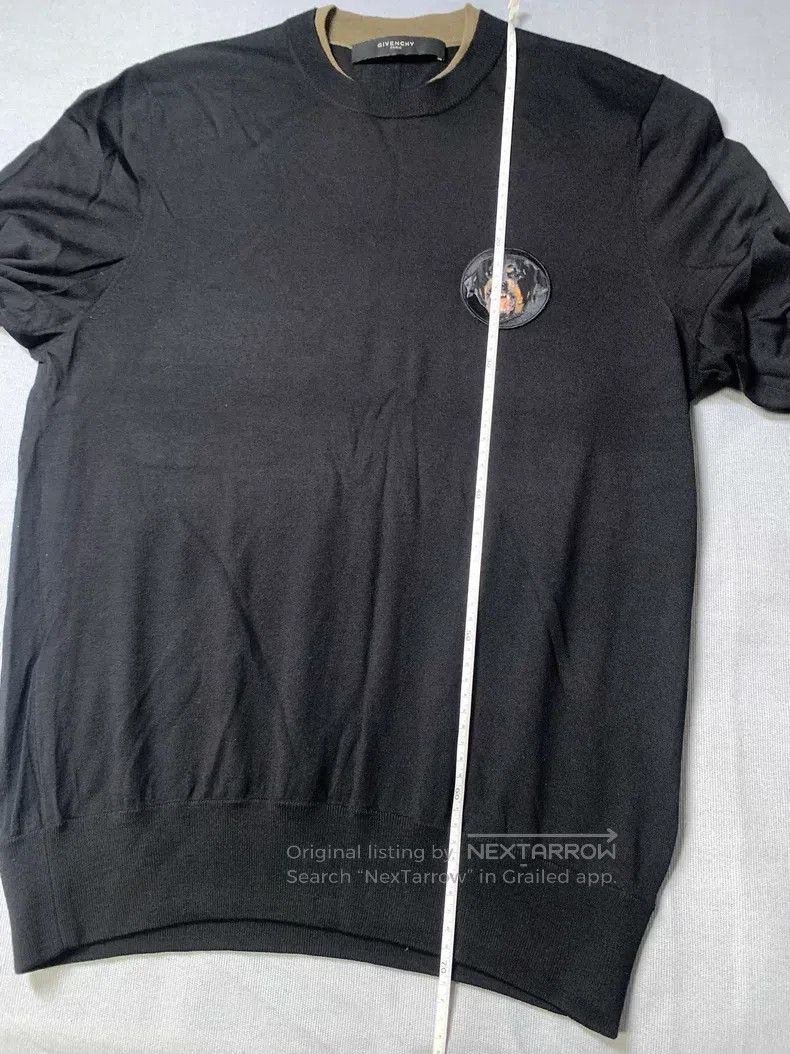 Givenchy Givenchy Size: Medium Wool Round Neck Dog Head Knit Sweater Size US S / EU 44-46 / 1 - 9 Thumbnail