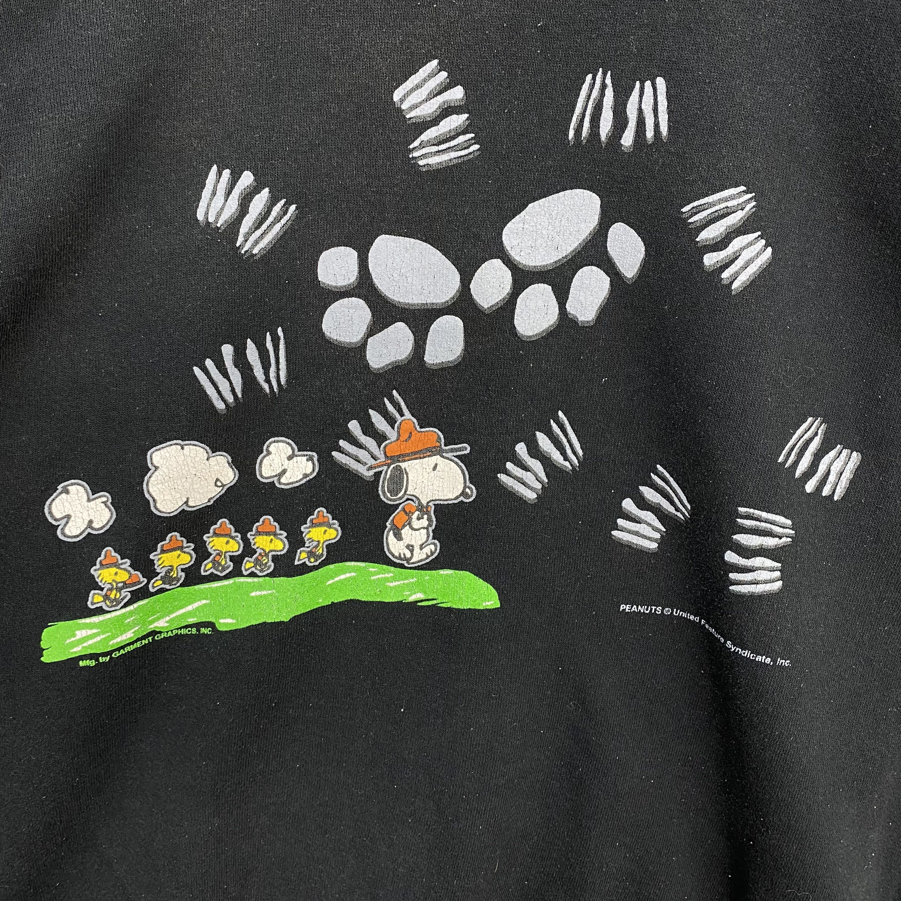 Vintage Vintage 90s Peanuts Snoopy Baseball Sweatshirt Jerzees USA Size US M / EU 48-50 / 2 - 3 Thumbnail