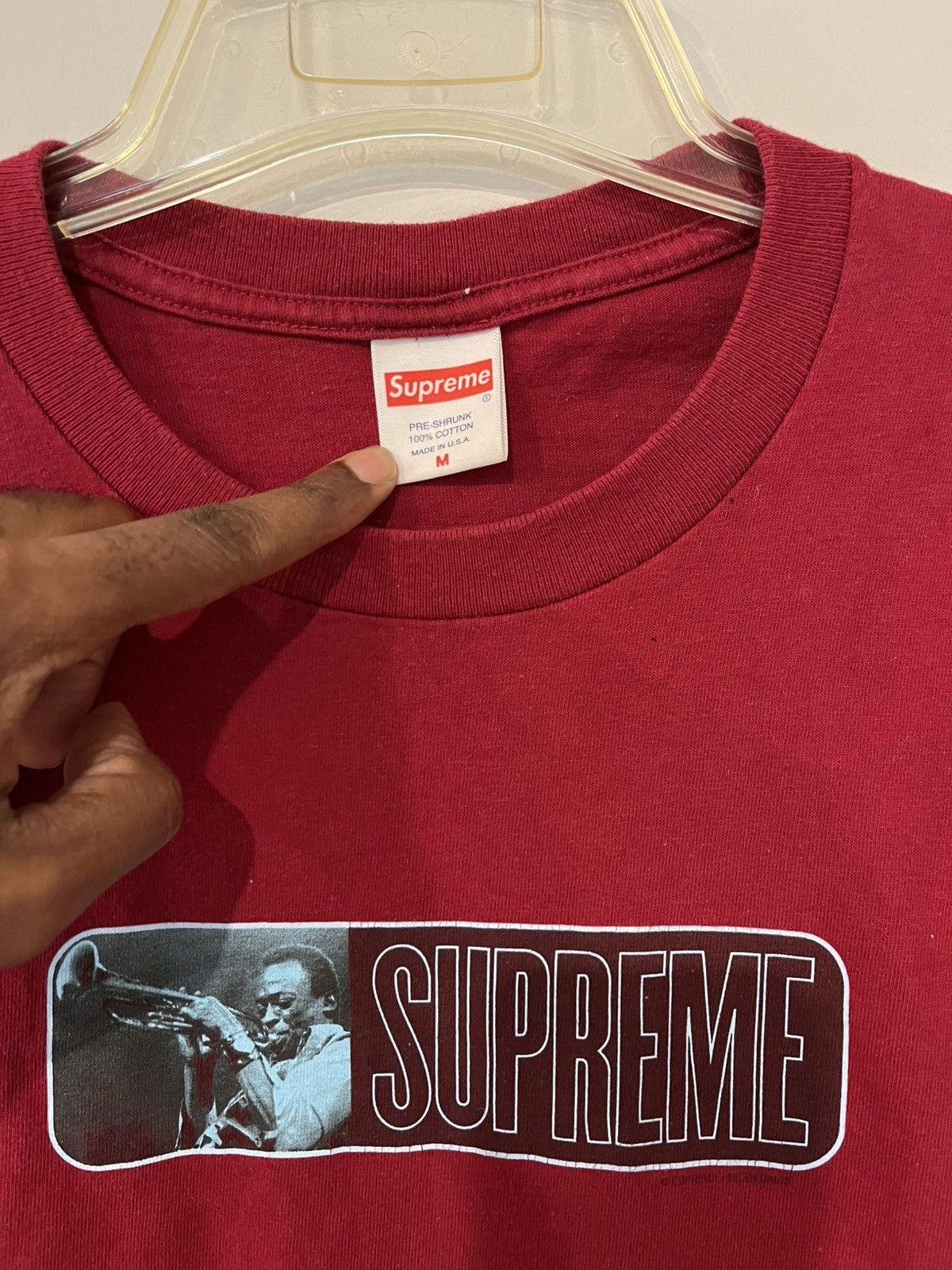 Supreme Supreme Tee Size US M / EU 48-50 / 2 - 2 Thumbnail