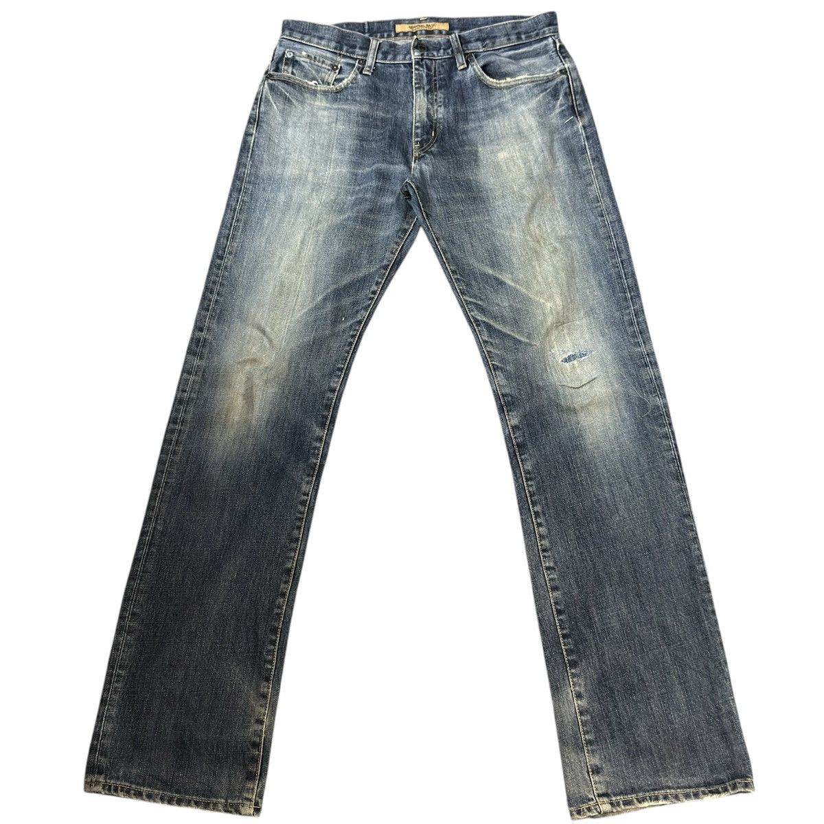 Undercover × Uniqlo 🔥🇯🇵 Vintage Japanese Uniqlo S002 Original Basic Jeans Denim Size US 32 / EU 48 - 2 Thumbnail