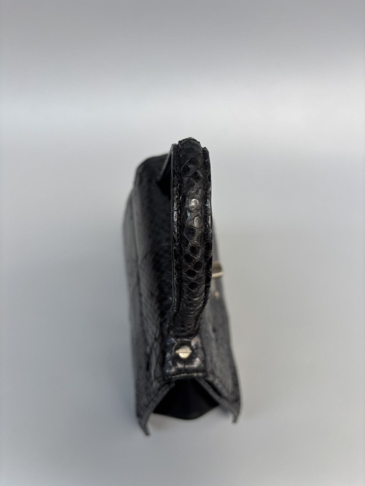 Jean Paul Gaultier Archive Jean Paul Gaultier - Top Handle Snakeskin Mini Bag Size ONE SIZE - 8 Thumbnail