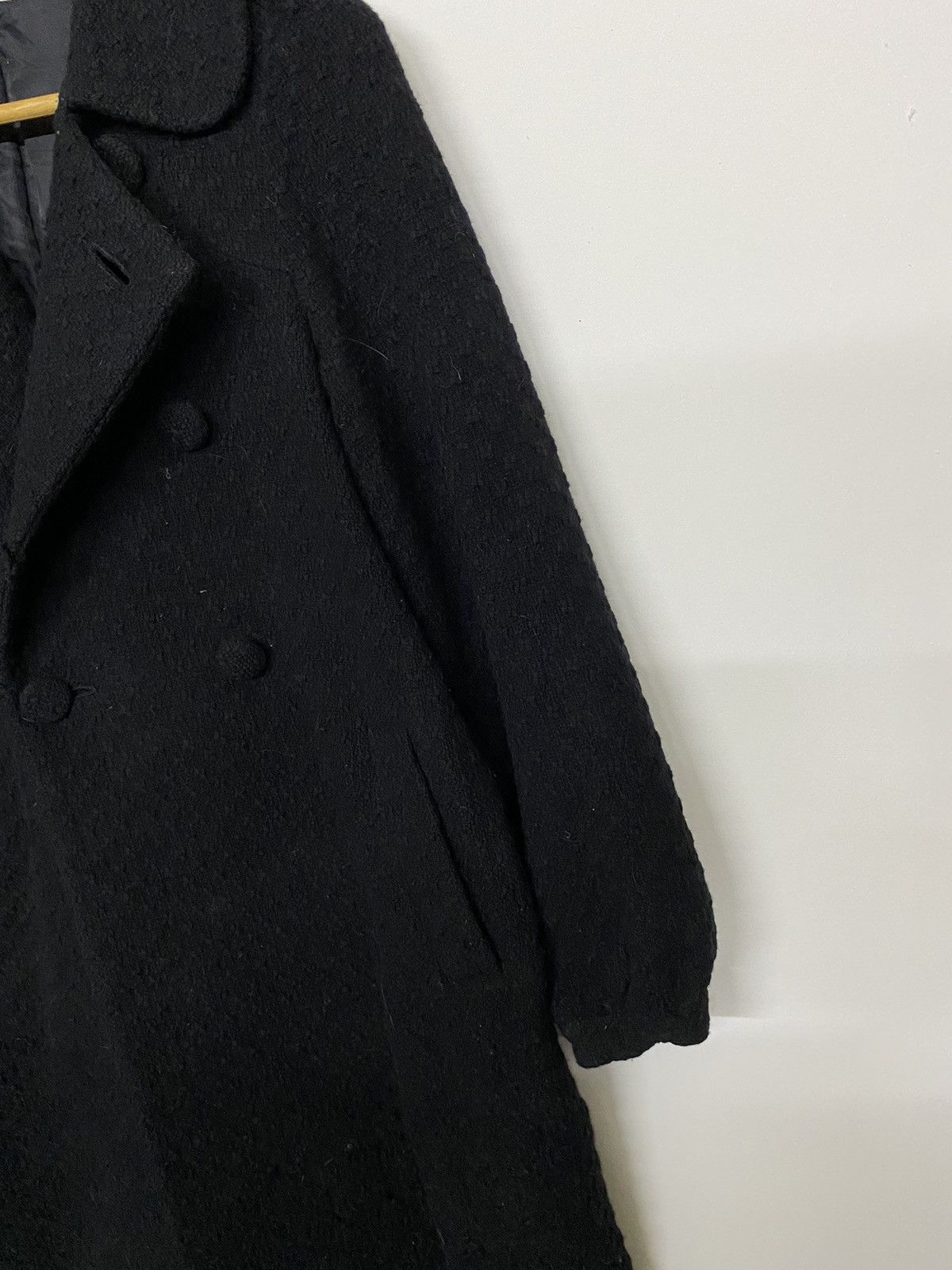 Tsumori Chisato Tsumori Chisato Black Wool Double Breasted Button Collared Size S / US 4 / IT 40 - 6 Thumbnail