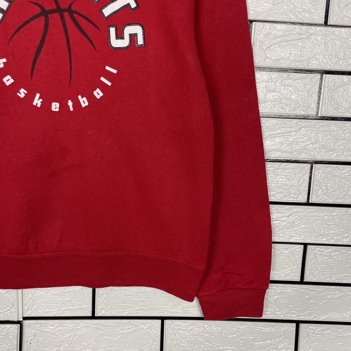 Jerzees Vintage Lady Jets Crewneck Red Sweatshirt Size US S / EU 44-46 / 1 - 4 Thumbnail