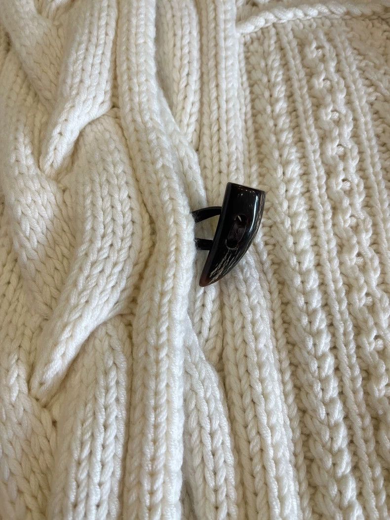 Loro Piana LORO PIANA White hooded cardigan Size XS / US 0-2 / IT 36-38 - 3 Thumbnail