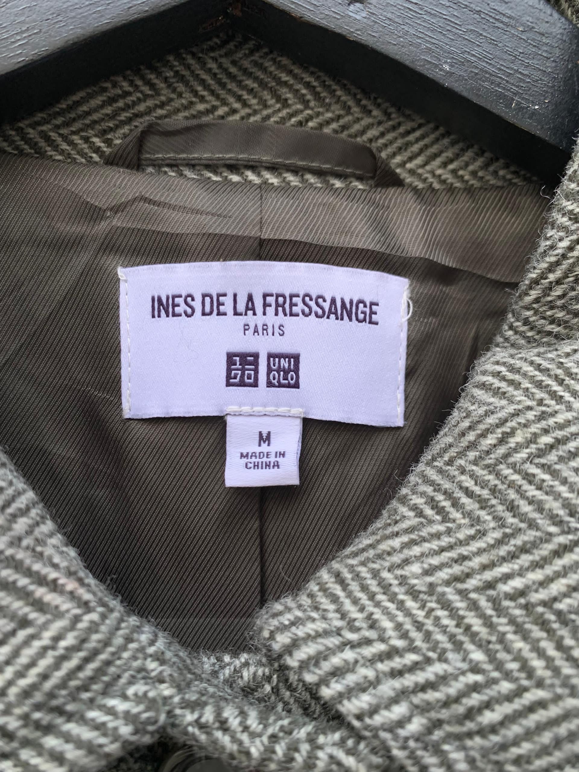Lemaire × Uniqlo Ines De La Fressange X Uniqlo Wool Trench Coat Jacket Size US M / EU 48-50 / 2 - 7 Thumbnail